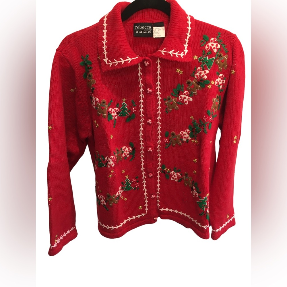Christmas Sweater 55 Ramie and 45 cotton